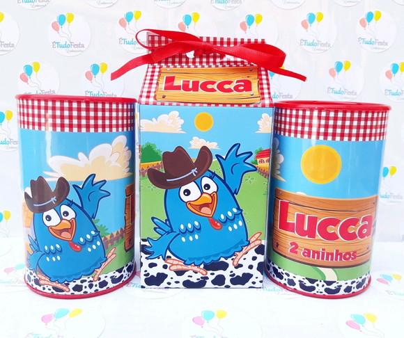 Kit festa infantil Galinha Pintadinha fazendeira