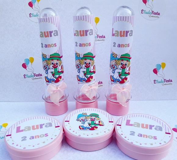 Kit festa infantil Patati Patatá - Rosa