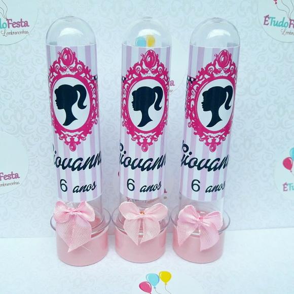 Kit festa infantil personalizado - Barbie (silhueta)