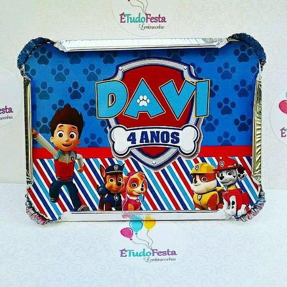 Kit festa infantil personalizado - Patrulha canina