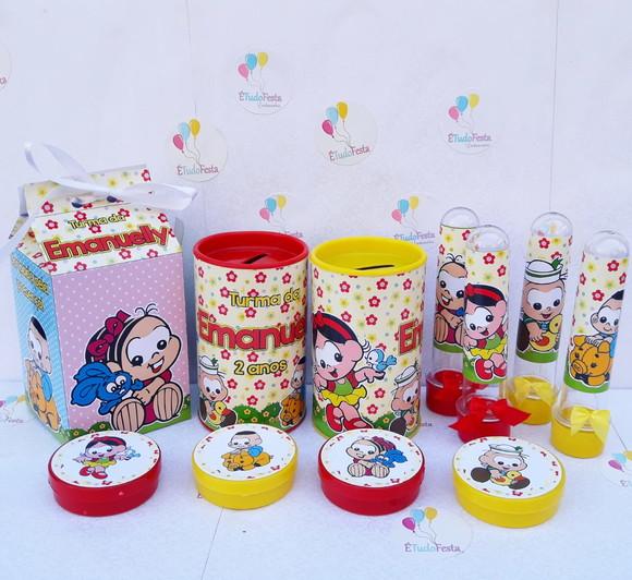 Kit festa infantil Turma da Mônica baby