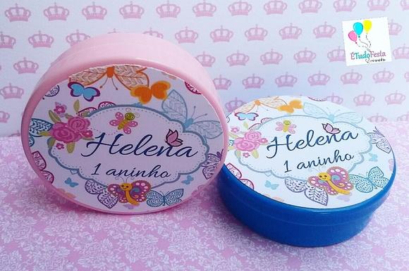 Latinha personalizada Borboletas/Jardim