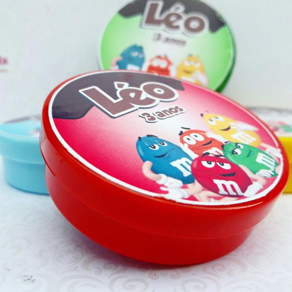Latinhas personalizadas M&Ms