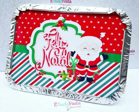 Lembrancinha de natal - Marmitinha personalizada