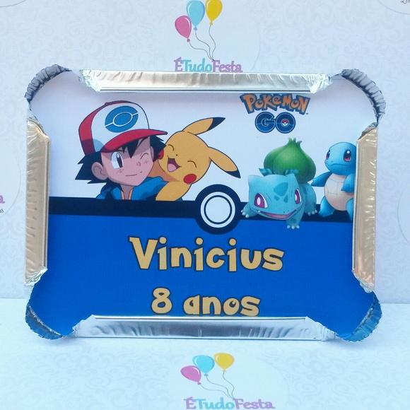 Marmitinha personalizada - Pokemon Go