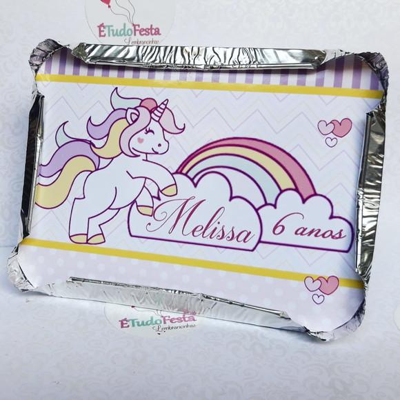 Marmitinha personalizada Unicórnio