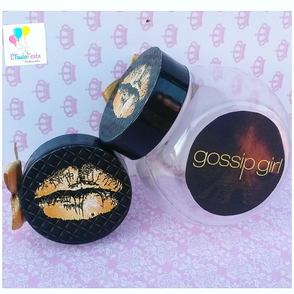 Mini baleiro personalizado - Gossip Girl