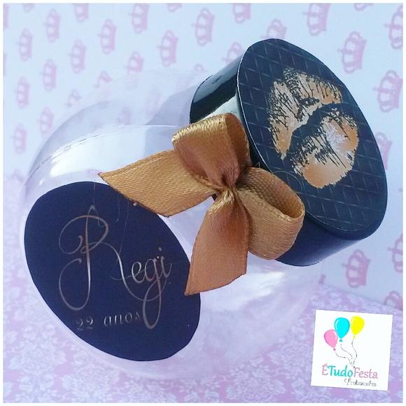Mini baleiro personalizado - Gossip Girl
