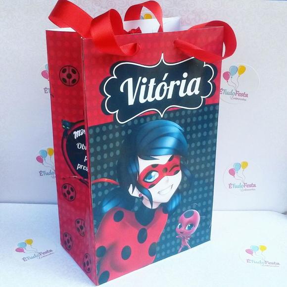 Sacola personalizada - Miraculous / ladybug