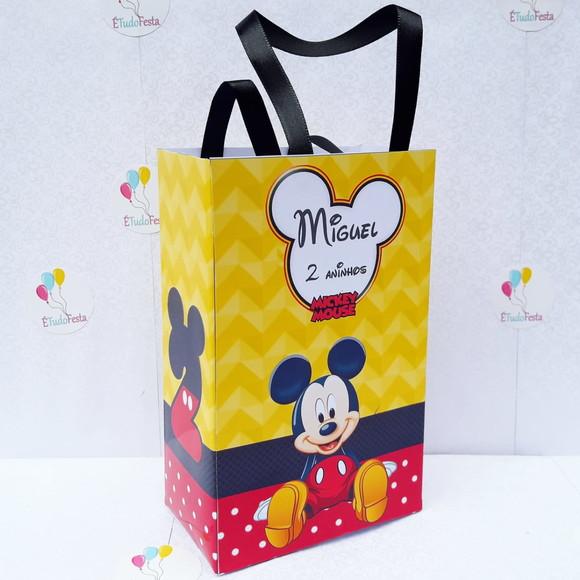 Sacolinha Mickey Mouse personalizada