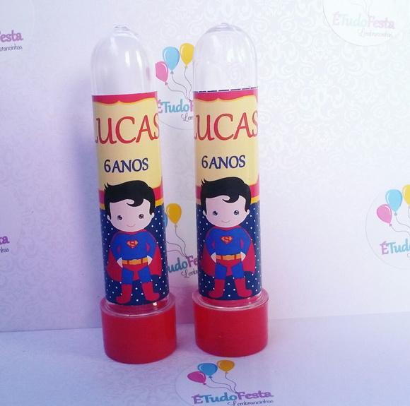 Tubete personalizado - Superman cute