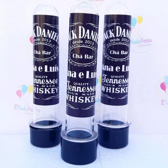 Tubete Personalizado Jack Daniel's Whiskey
