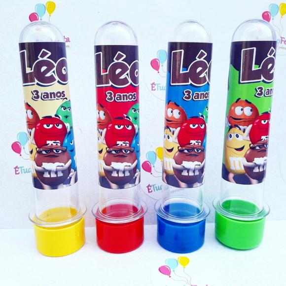 Tubete personalizado M&Ms