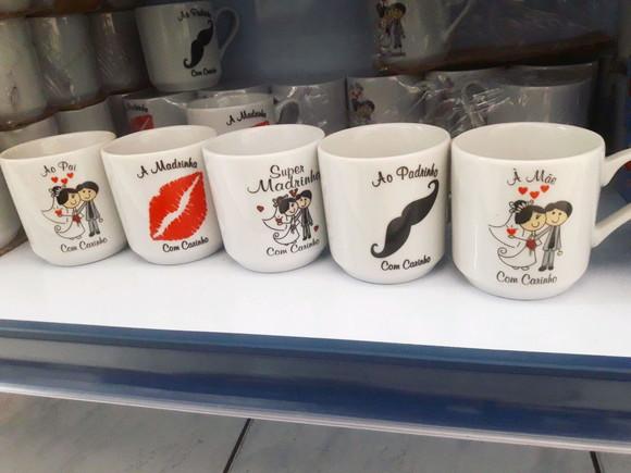Xícara de resina para casamento