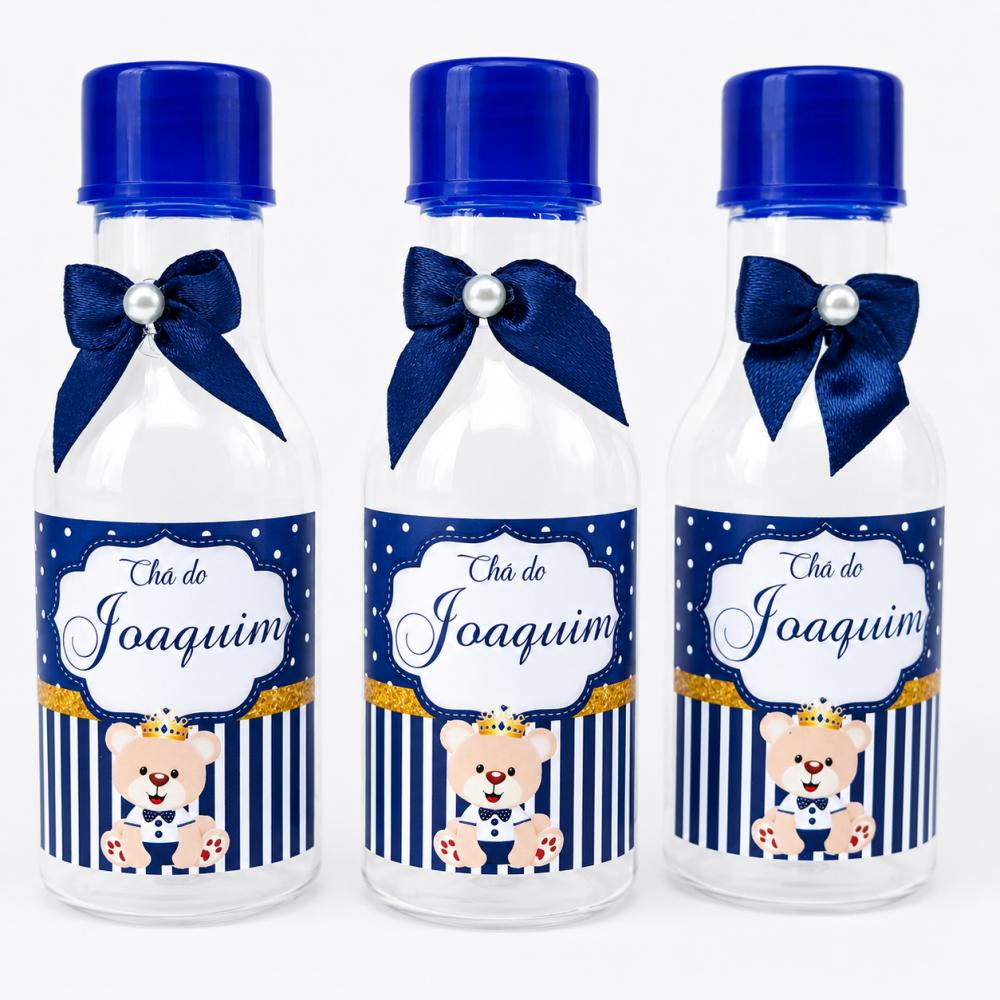 Kit Festa Ursinho Príncipe Personalizado Chá de Bebê 40 itens