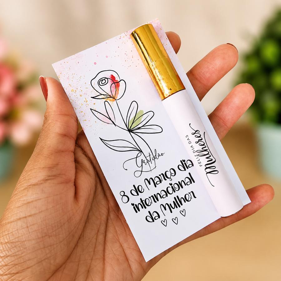 Lip Gloss Labial Personalizado para Empresas Dia da Mulher