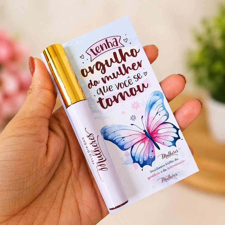 Lip Gloss Labial Personalizado para Empresas Dia da Mulher