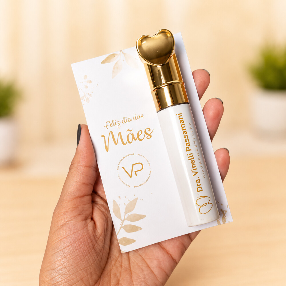 Lip Gloss Labial de Luxo Personalizado com cartão para Empresas 