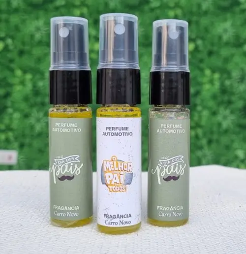 10 Perfume Automotivo Personalizado para Carro Dia dos Pais