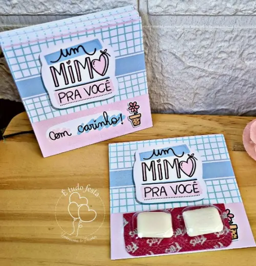 50 Unidades de Chiclete Mimo para Clientes
