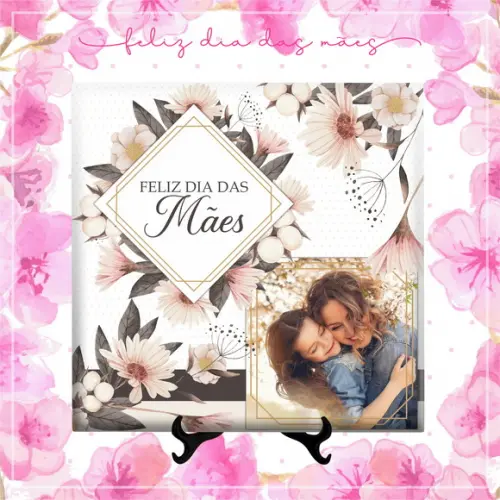Azulejo Personalizado para o Dia das Mães