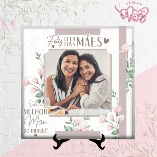 Azulejo Personalizado para o Dia das Mães