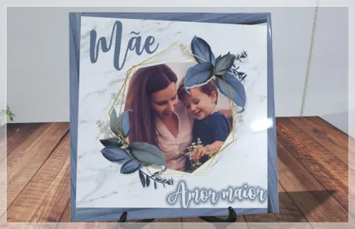 Azulejo Personalizado para o Dia das Mães
