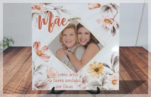 Azulejo Personalizado para o Dia das Mães