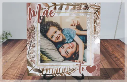 Azulejo Personalizado para o Dia das Mães