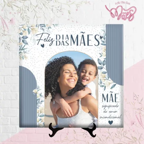 Azulejo Personalizado para o Dia das Mães