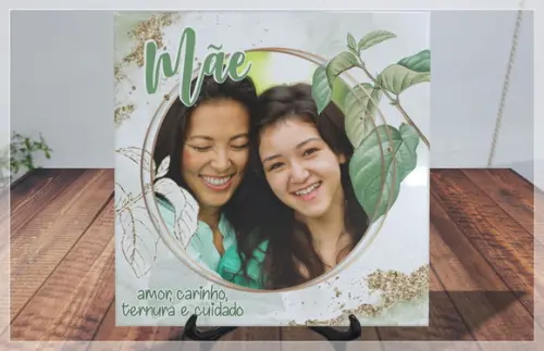 Azulejo Personalizado para o Dia das Mães