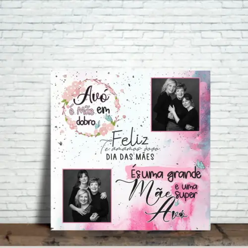Azulejo Personalizado para o Dia das Mães
