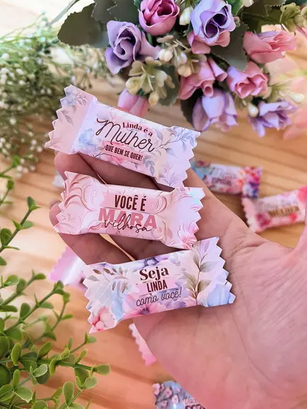Balas Personalizadas - Dia da Mulher