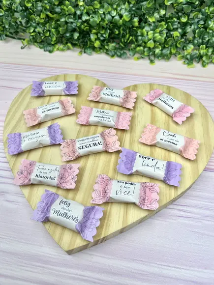 Balas Personalizadas - Dia da Mulher