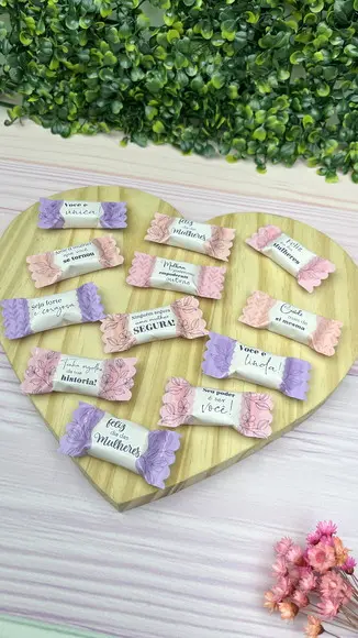 Balas Personalizadas - Dia da Mulher