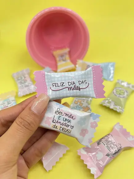 Balas Personalizadas - Dia das Mães