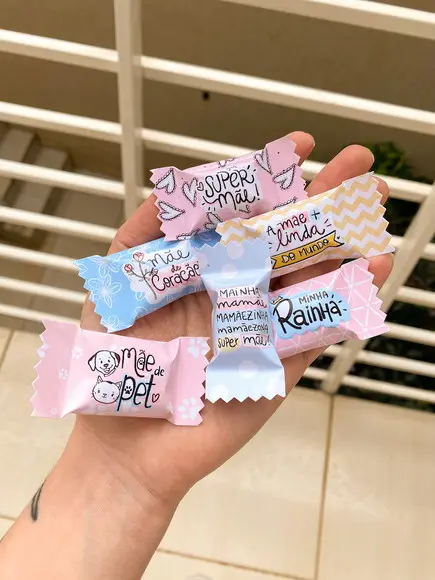 Balas Personalizadas - Dia das Mães