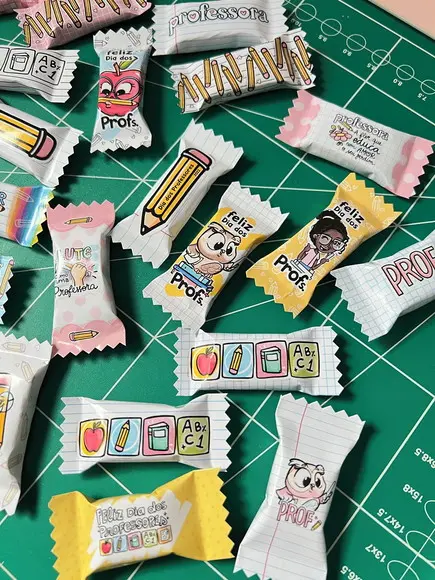 Balas Personalizadas - Dia dos Professores