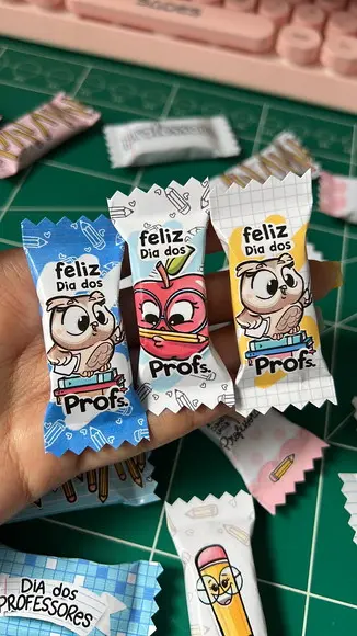 Balas Personalizadas - Dia dos Professores