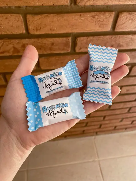 Balas Personalizadas - Novembro Azul
