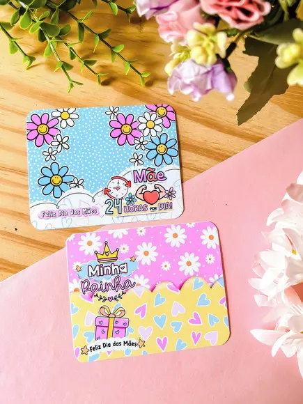 Balas Personalizadas + Card - Dia das Mães