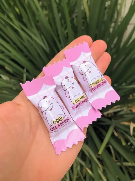 Balas Personalizadas + Card - Dia das Mães