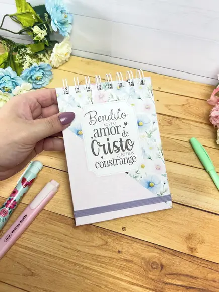 Bloquinho de Anotações Capa Dura Dia das Mulheres