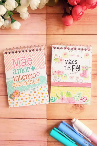Bloquinho de Anotações Capa Mole Dia das Mães
