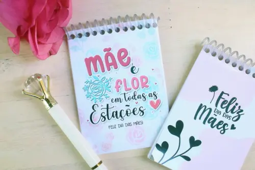 Bloquinho de Anotações Capa Mole Dia das Mães