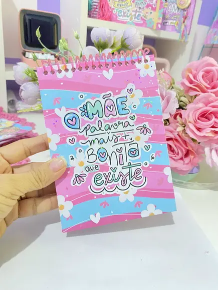 Bloquinho de Anotações Capa Mole Dia das Mães