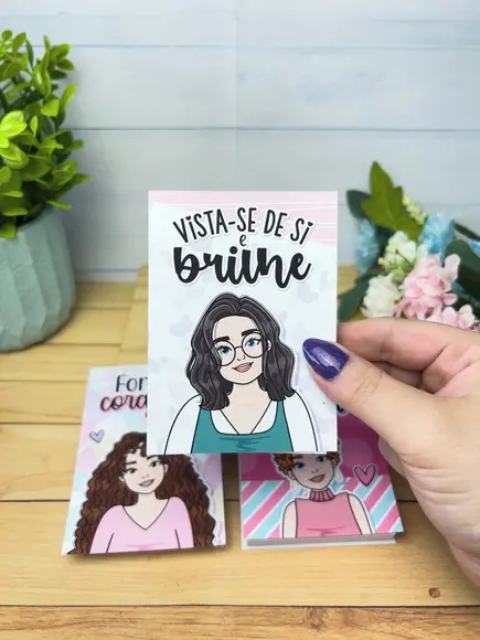 Bloquinho de Anotações Dia das Mulheres