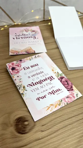 Bloquinho de Anotações Mulher Virtuosa