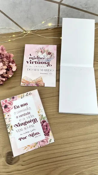 Bloquinho de Anotações Mulher Virtuosa