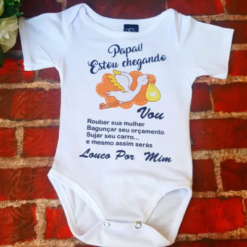 Body Personalizado - Estou Chegando